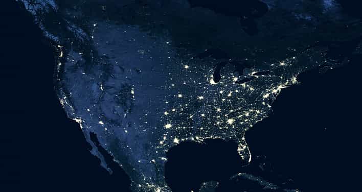 overview of United States map