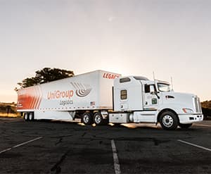 Fleet of liftgate and climate-controlled trailers for specialized logistics