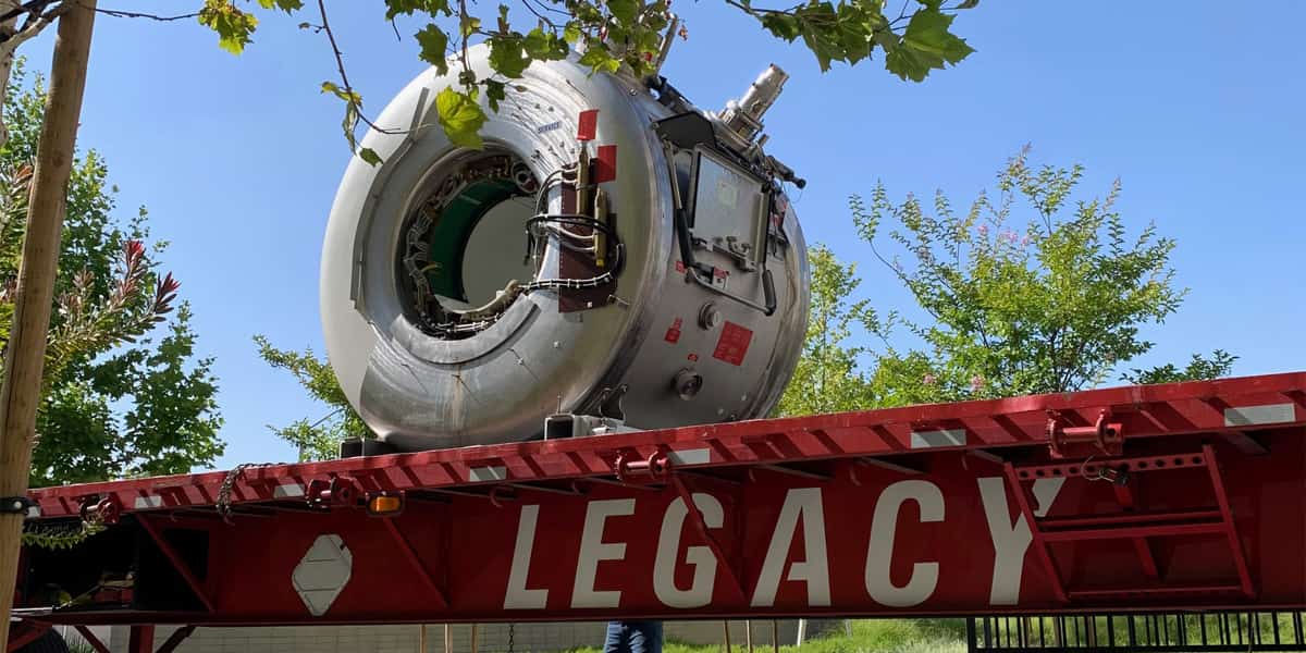 Legacy transporting high-value shipment.
