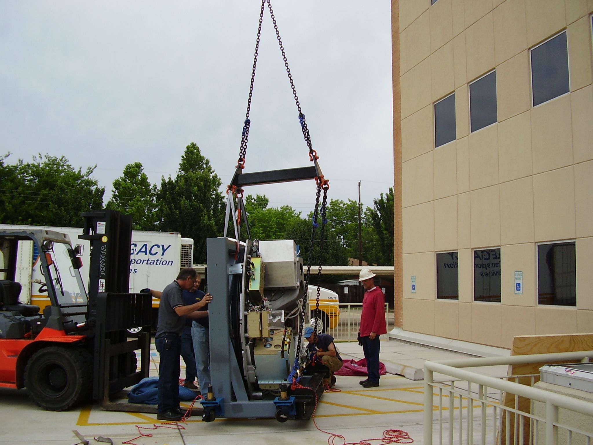 Medical Equipment Rigging and Logistics